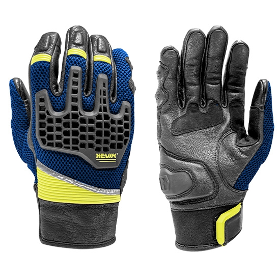SAPA GLOVES BLUE/YELLOW LARGE - Image 1