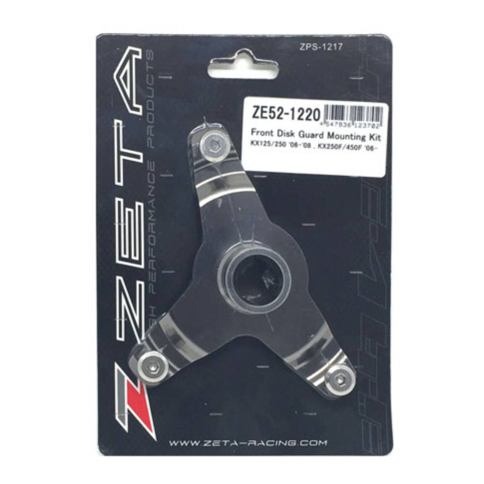 ZETA Disk Guard Mounting Kit Kawasaki KX125/250/250F/450F '06-'18 - Image 1