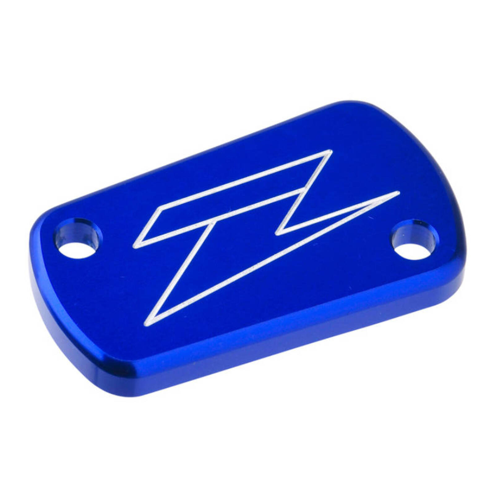 Zeta Rear Brake Reservoir Cover Suzuki RM/RMZ, Kawasaki KX/KXF - Blue - Image 1