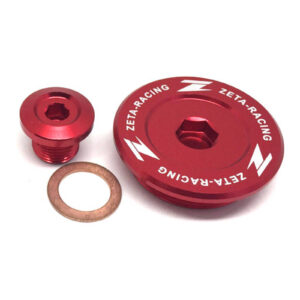 Zeta Engine Plugs Suzuki DRZ400S/SM '00- - Red - Image 1