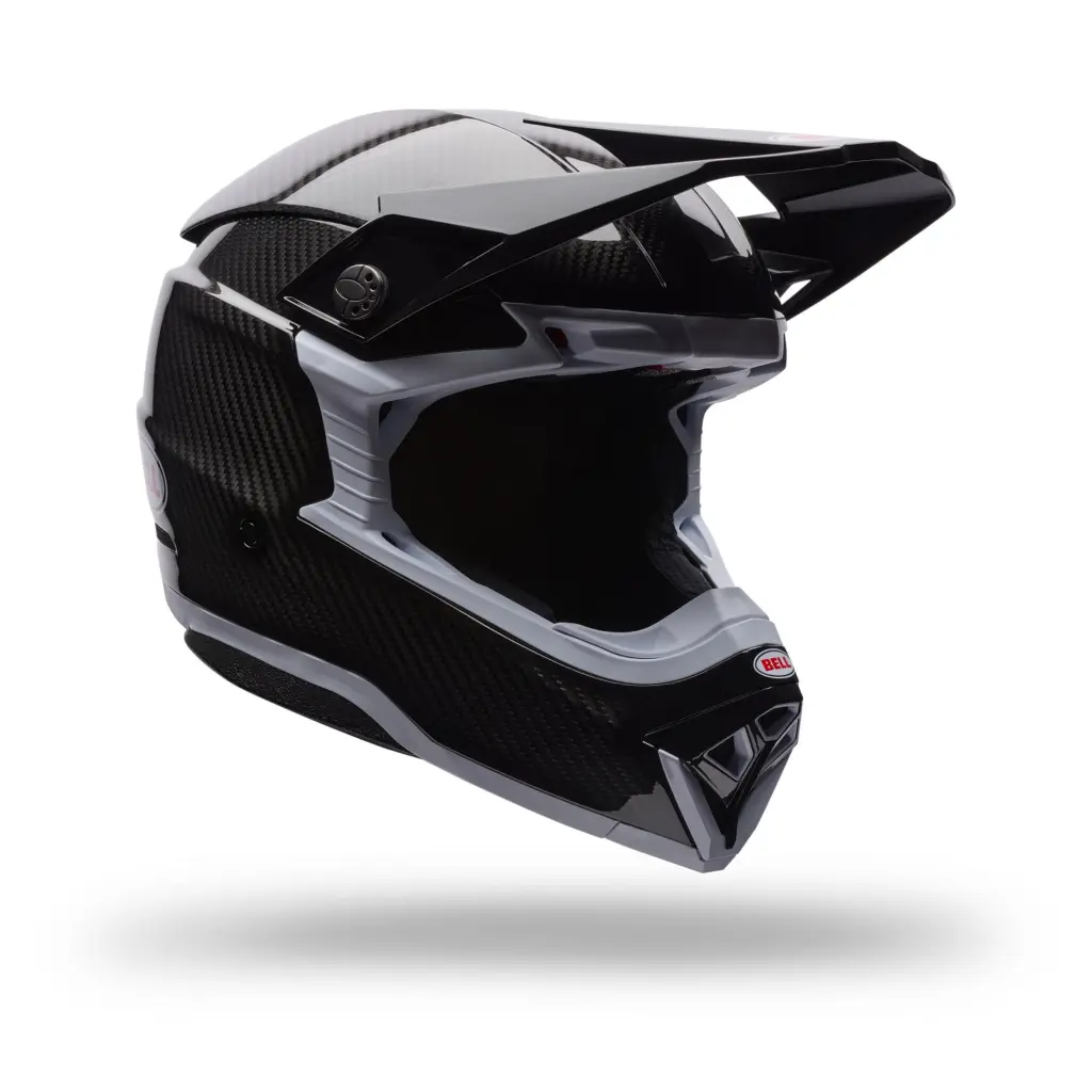 Bell Moto-10 GP Solid Gloss Motocross Helmet Black