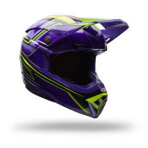 Bell Moto-10 GP Pace Motocross Helmet Ultraviolet Purple - Image 2