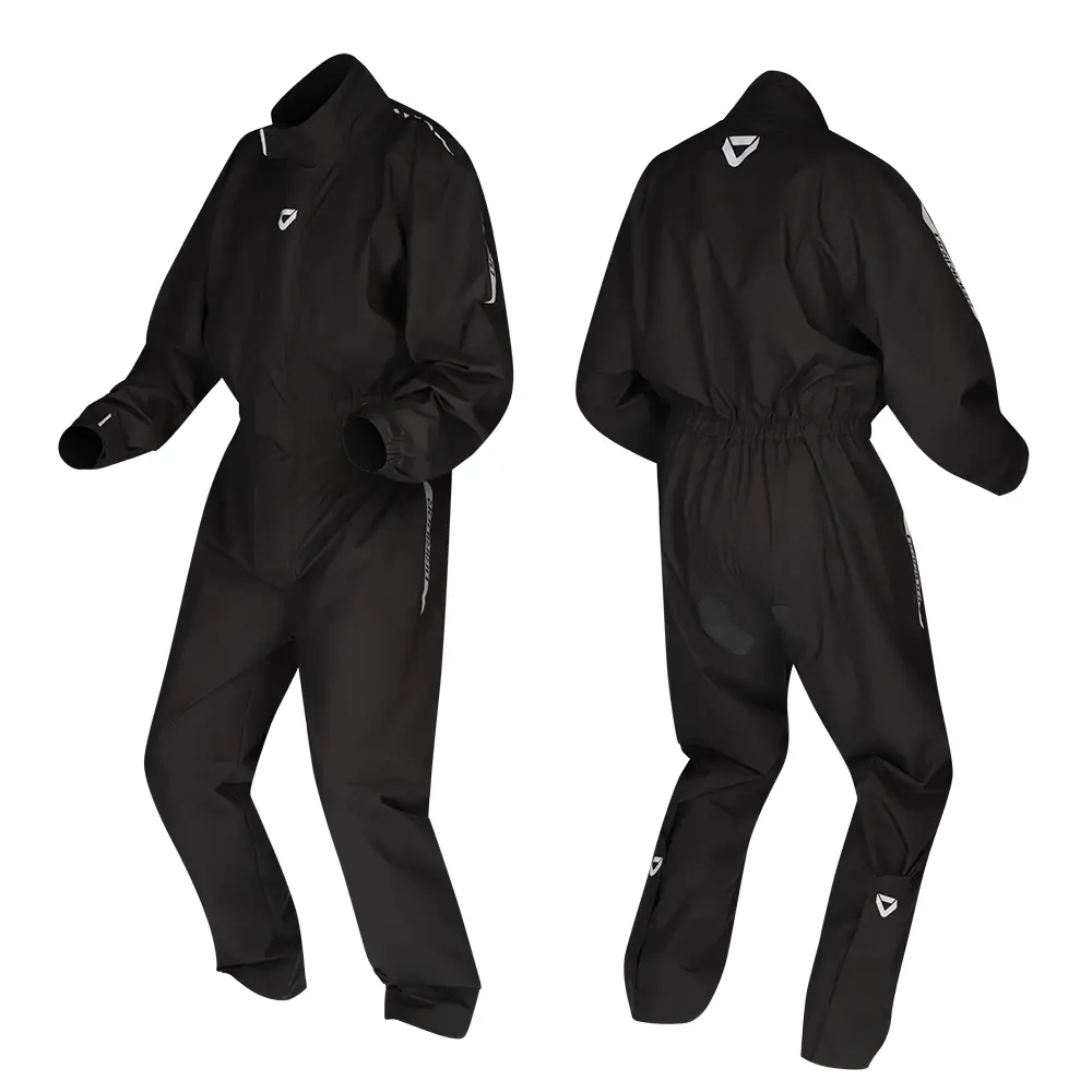 XS Hurricane FLEX Rainsuit Black Dririder