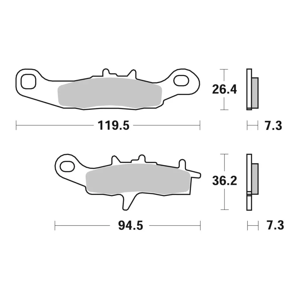 Brembo Brake Pad - Offroad Race