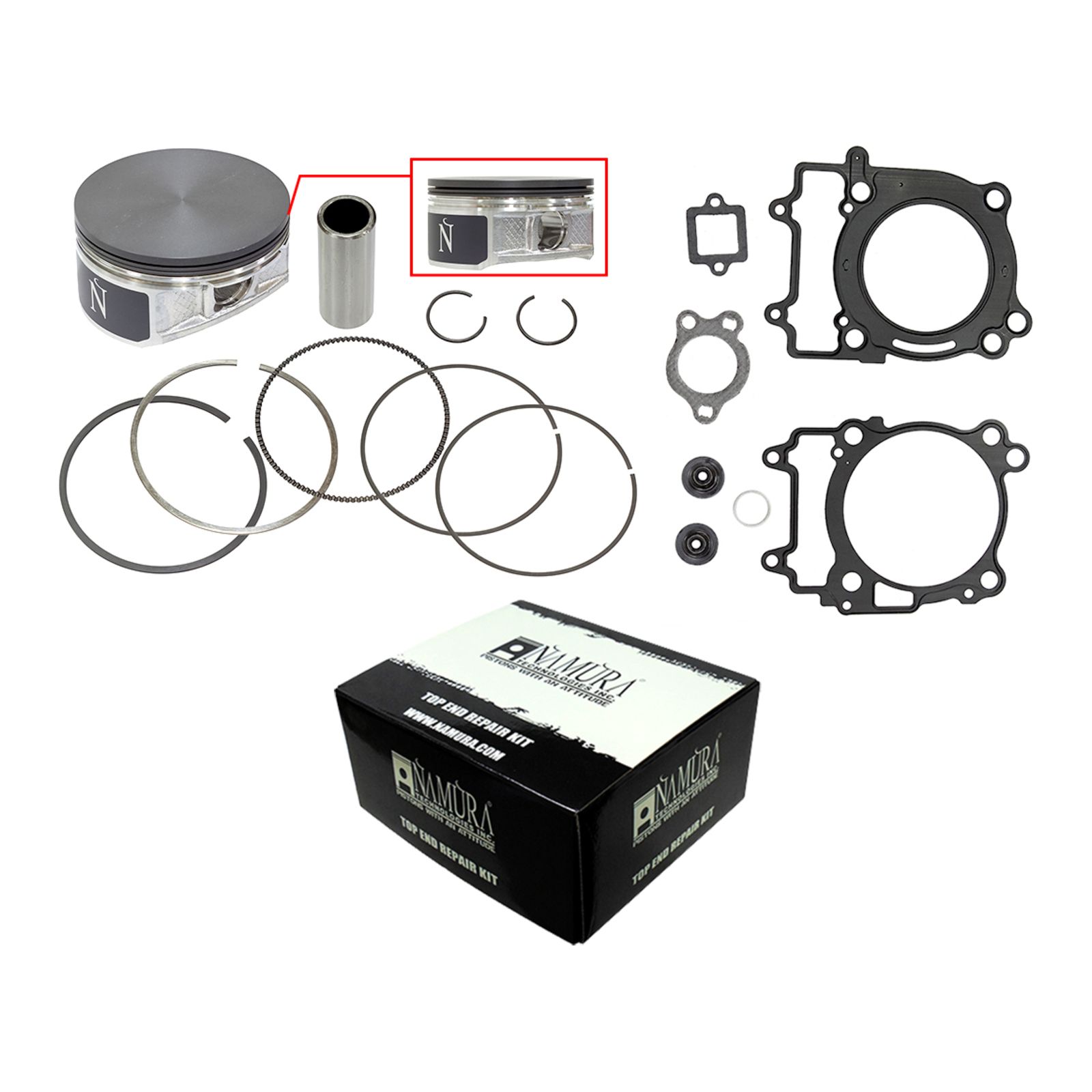 Namura Top End Rebuild Kit - 92.96mm (+0.01) - Image 1