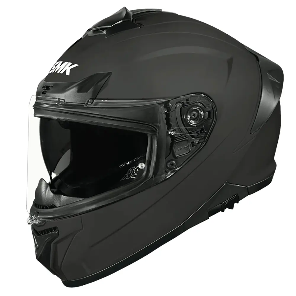 SMK Typhoon Road Helmet Matte Black